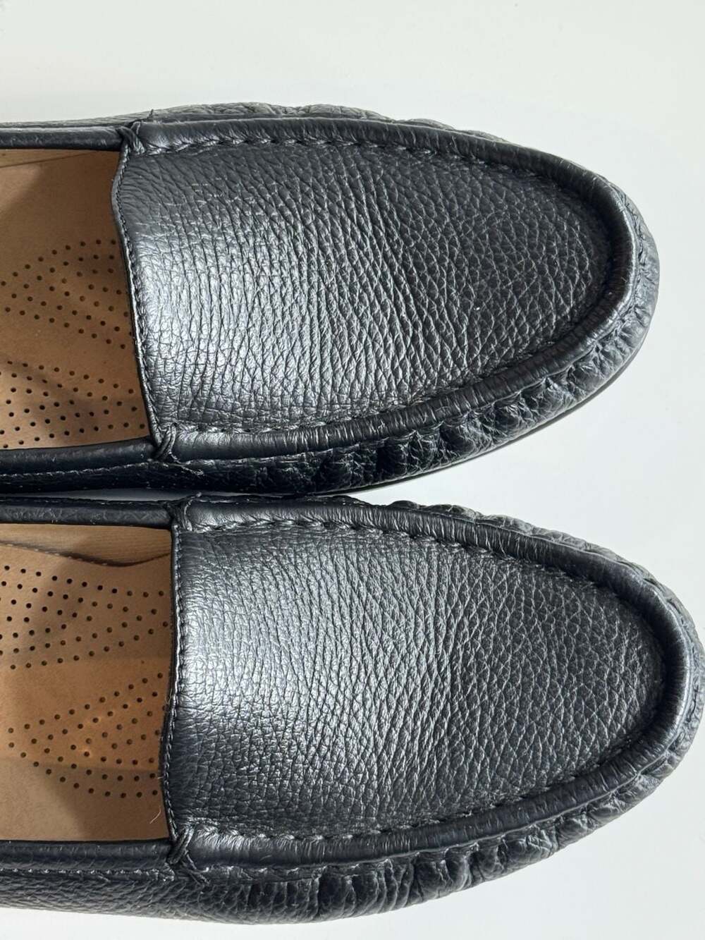 SAS Simplify Women's Black Leather Tripad Comfort Slip-On Loafers Size 10M - Picture 8 of 9